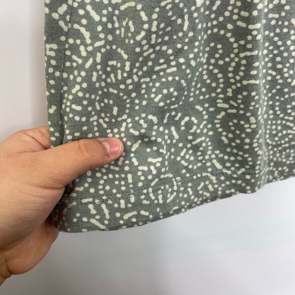 Anthropologie Tiny green bohemian sleeveless blouse women's size Medium - Picture 8 of 11